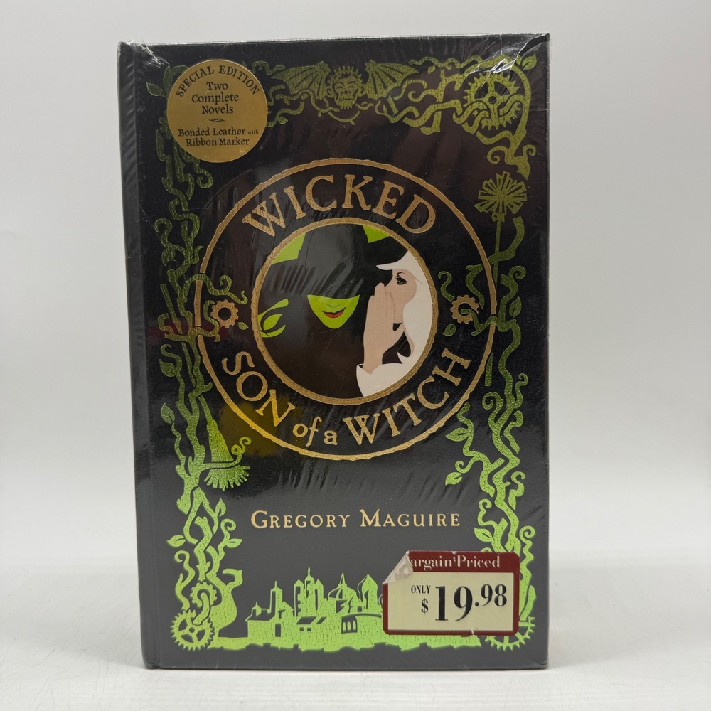 Gregory Maguire Wicked Son of a Witch Special Edition Bonded Leather Book New